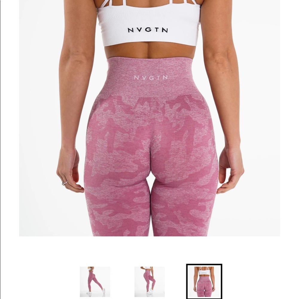 Pastel Pink NVGTN Leggings